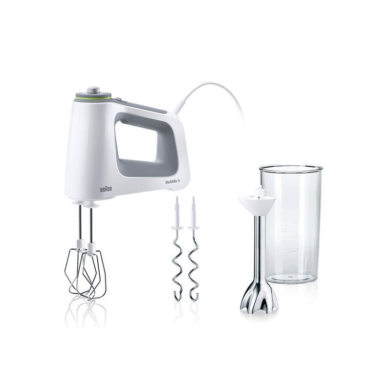 Braun MultiMix 5 HM 5107 WH Håndmixer 750W Hvid/grå